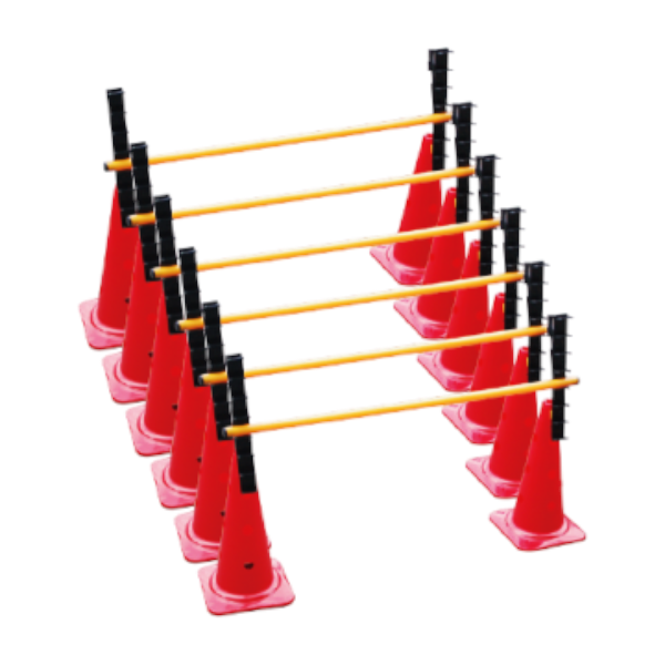 Adjustable Hurdle Cone Set