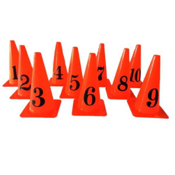PE Marker Cone Number series(1~10)