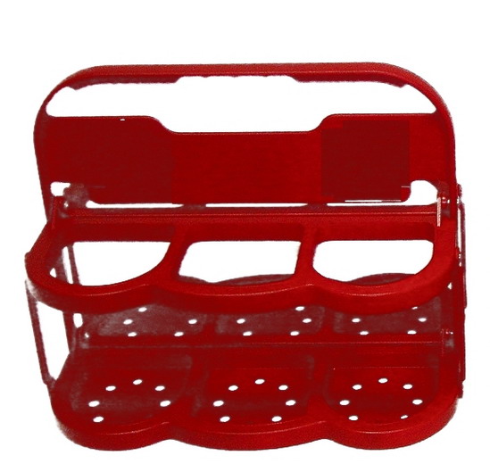 Foldable Streamlined Water Bottles Carrier (for 6 bottles)