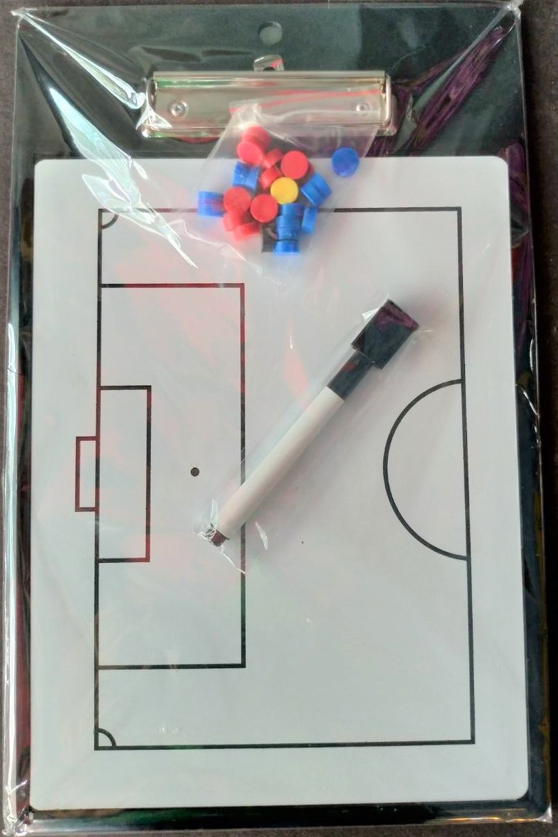 Soccer Board  ( Two sides / Magnetic / Black & White)